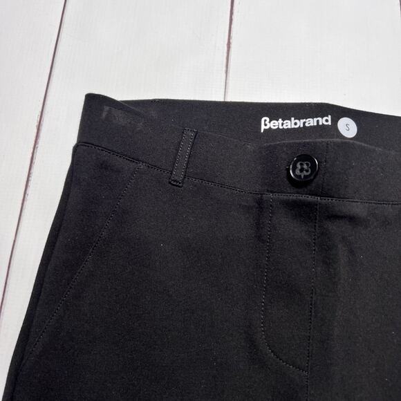 Betabrand Skinny-Leg Two-Pocket Dress Yoga Pants SIZE S Black Ponte Frabic - Picture 7 of 13